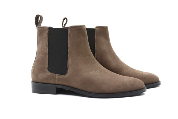 Chelsea Boots Damen - Taupe