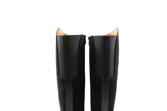 Lederstiefel - Nero/ Raven