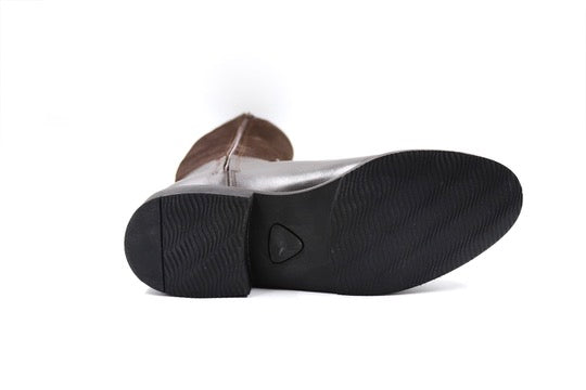 Lederstiefel - Marone/ Chocolate