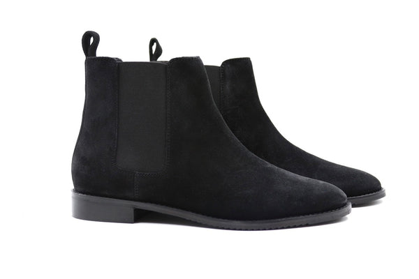 Chelsea Boots Damen - Nero Suede