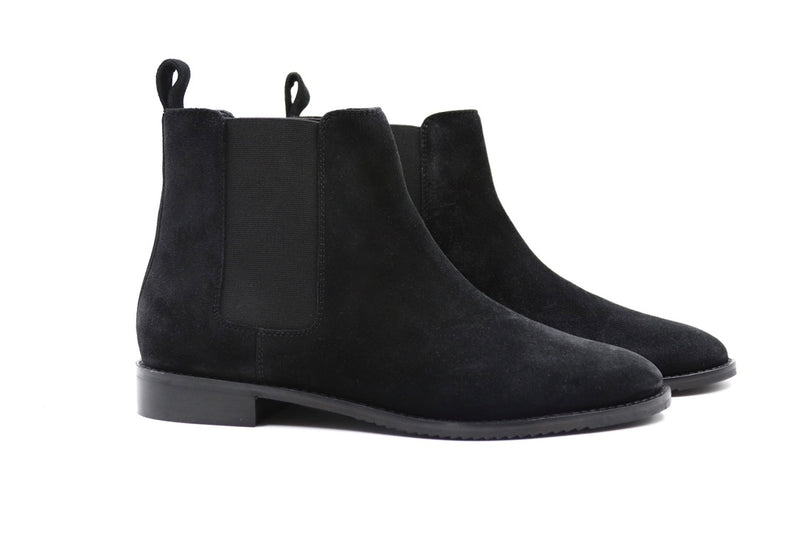 Chelsea Boots Damen - Nero Suede
