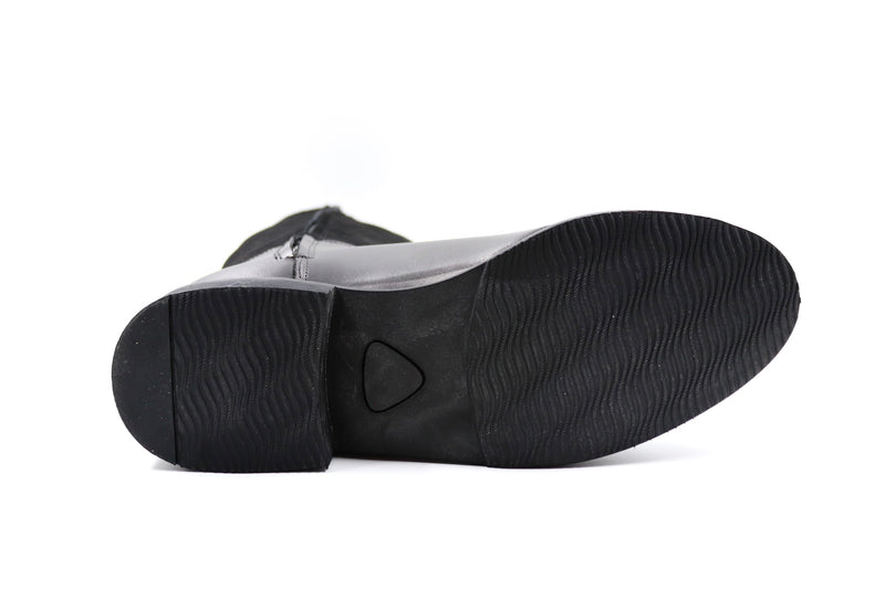 Lederstiefel - Nero/ Raven