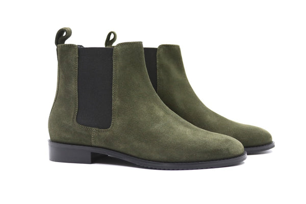 Chelsea Boots Damen - Hunter Green