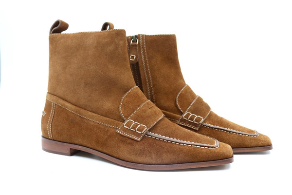 Milano Stiefelette Damen - Cognac