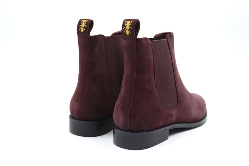 Chelsea Boots Damen - Bordeaux