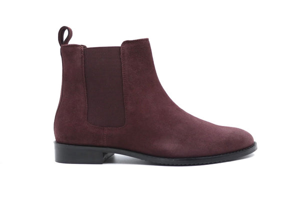 Chelsea Boots Damen - Bordeaux