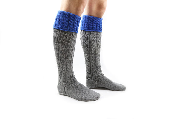 Stockings - Gray/ Blue