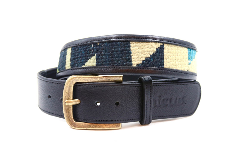 Kilim Gürtel - M - No. 95132 Black