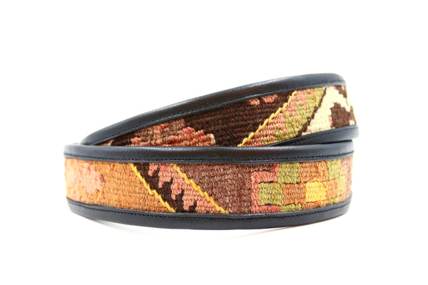 Kilim Gürtel - XXL - No. 11051 Black