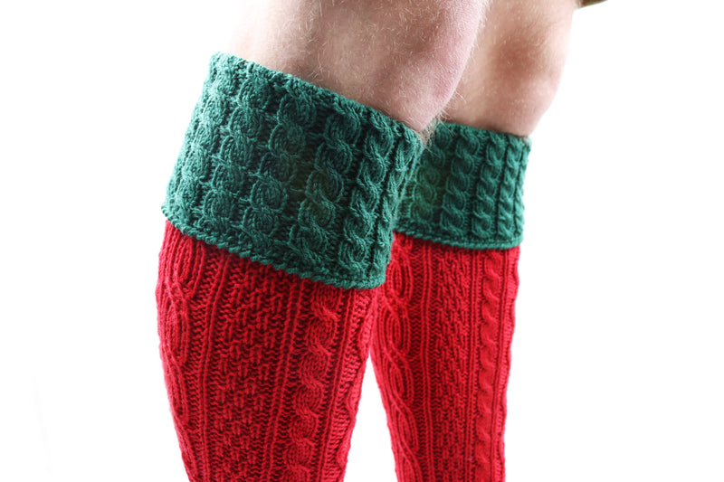 Stockings - Red/ Green