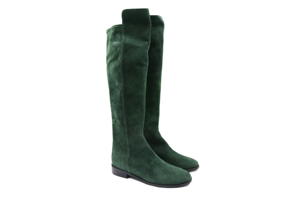 Suede Boots Amalfi- Verde