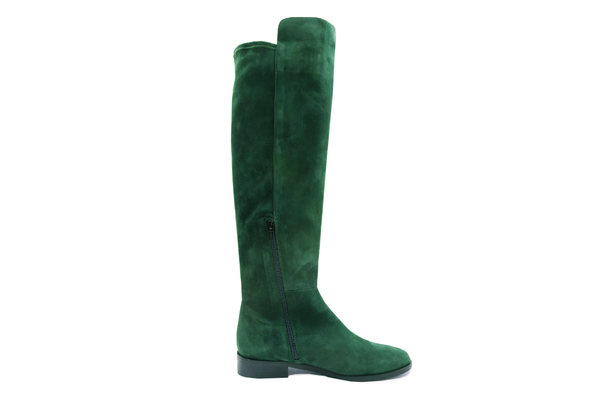 Suede Boots Amalfi- Verde