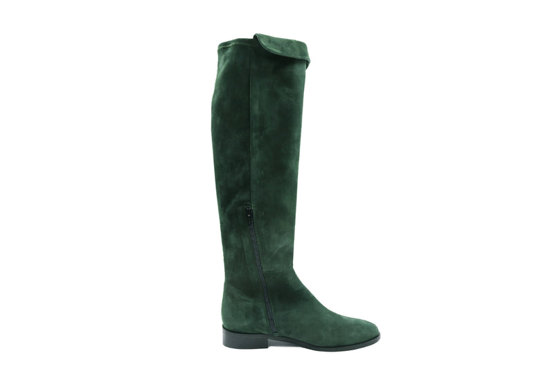 Suede Boots Amalfi- Verde